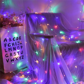 6.56ft/9.84ft/12.12ft/32.8ft Led String Lights; Christmas Party Lights Suppliers (Items: 32.8Ft, Color: Multicolor)